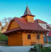 Podhradí u Luhačovic – Roubená kaple sv. Zdislavy 