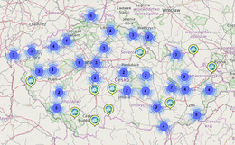 mapa CP