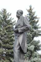 Pečky – Pomník se sochou T. G. Masaryka