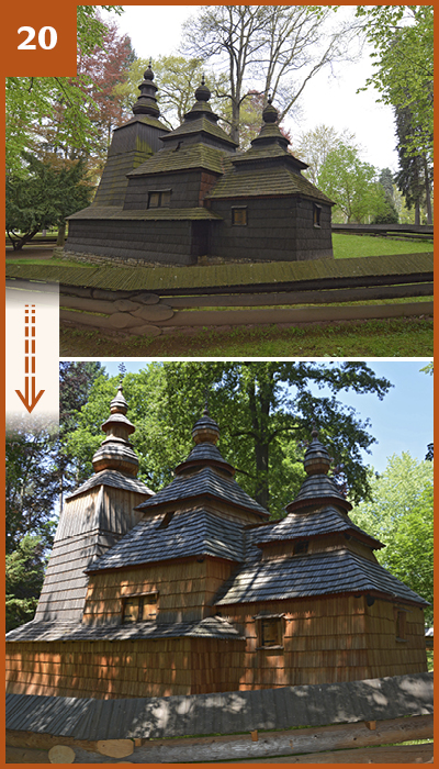 Hradec Králové – Roubený kostela sv. Mikuláše