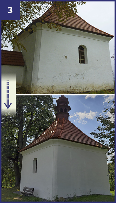 Mladá Vožice – Ústějovská kaplička